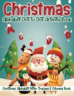 Front cover_Christmas Alphabet Dot to Dot Activity Book