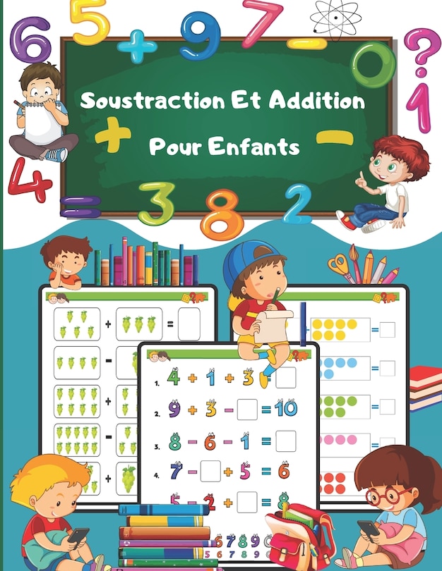 Front cover_Additions et Soustractions pour enfants