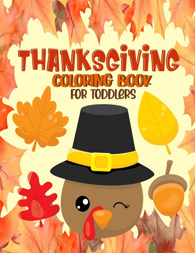 Front cover_Thanksgiving Coloring Book for Toddlers