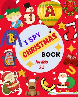 Couverture_I Spy Christmas Book For Kids 2-5