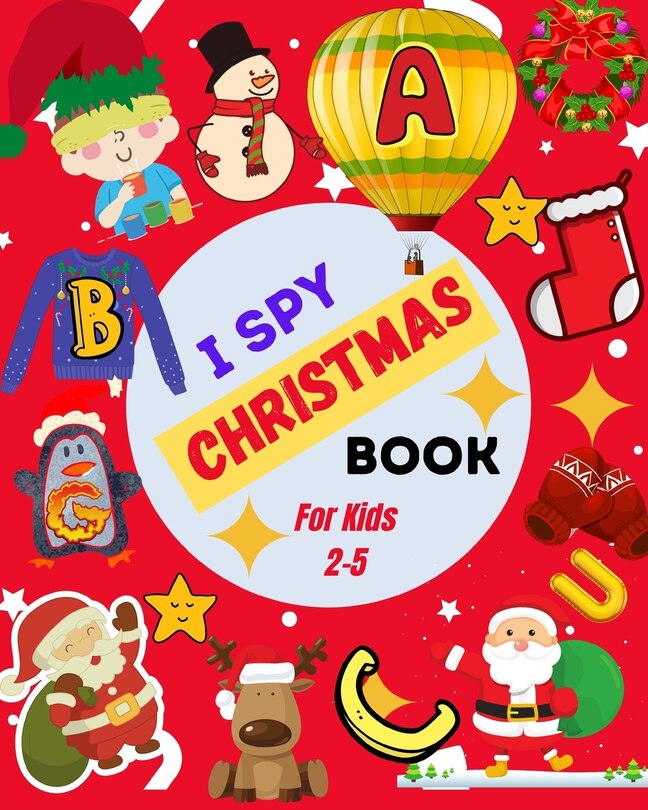 Couverture_I Spy Christmas Book For Kids 2-5