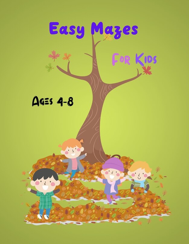 Front cover_Easy Mazes For Kids