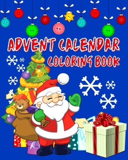 Front cover_Advent Calendar Coloring Book