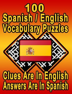 Front cover_100 Spanish/English Vocabulary Puzzles