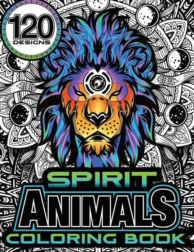 Front cover_Spirit Animal Coloring Book