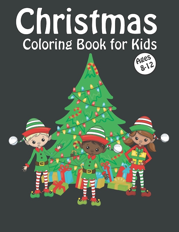 Couverture_Christmas Coloring Book for Kids Ages 8-12