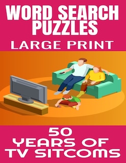 Couverture_Word Search Puzzles Large Print 50 Years of TV Sitcoms