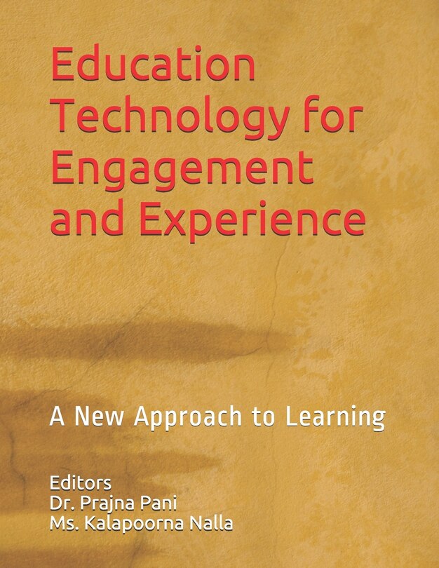 Front cover_Education Technology For Engagement And Experience