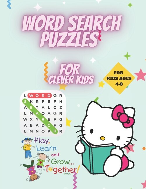 Couverture_Word Search Puzzles for Clever Kids 4-8