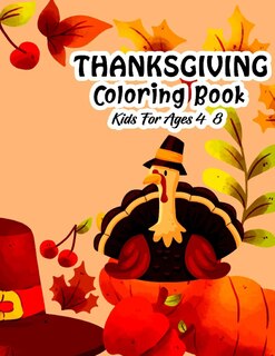 Couverture_Thanksgiving Coloring Book for Kids Ages 4-8