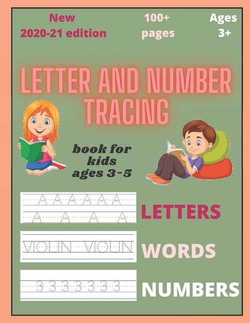 Couverture_Letter and number tracing book for kids ages 3-5