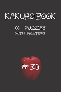 Front cover_Kakuro game book #30