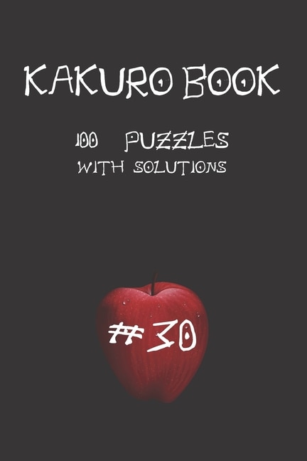 Front cover_Kakuro game book #30