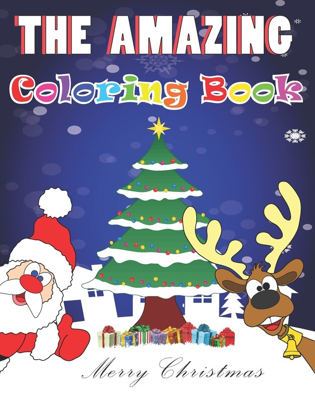 Front cover_The Amazing coloring book