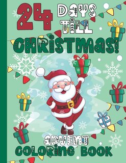 Front cover_24 Days Till Christmas Advent Coloring Book