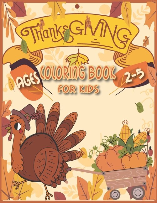 Couverture_Thanksgiving Coloring Book for Kids Ages 2-5