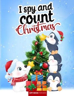 Front cover_I spy and count - Christmas - I spy book for kids