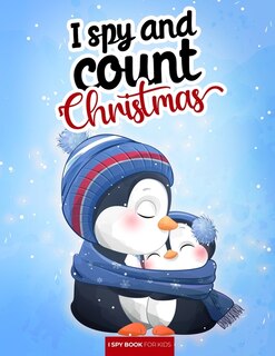 Front cover_I spy and count - Christmas - I spy book for kids