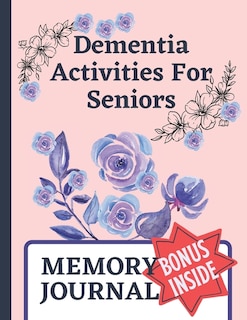 Front cover_Dementia Activities For Seniors