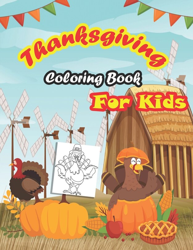 Couverture_Thanksgiving Coloring Book For Kids