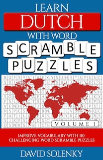 Front cover_Learn Dutch with Word Scramble Puzzles Volume 1