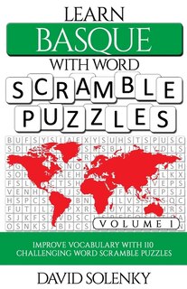 Couverture_Learn Basque with Word Scramble Puzzles Volume 1