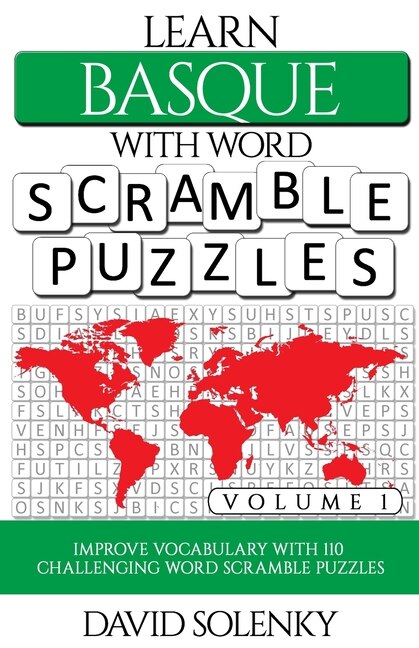 Couverture_Learn Basque with Word Scramble Puzzles Volume 1