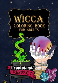 Front cover_Wicca Coloring Book for Adults