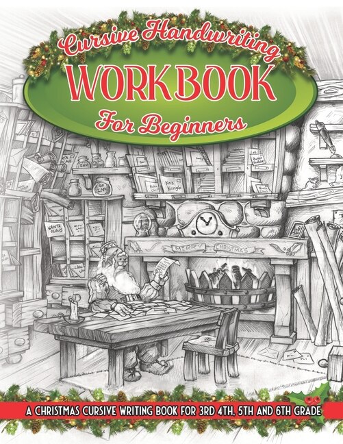 Front cover_Cursive Handwriting Workbook For Beginners
