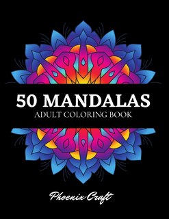 Couverture_50 Mandalas Adult Coloring Book
