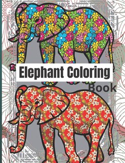 Front cover_Elephant Coloring Book