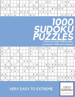 Simply Sudoku 1000 Sudoku Puzzles: Gold Puzzles presents over 1000 original sudoku puzzles