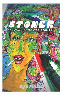 Front cover_Stoner Coloring Book for Adults