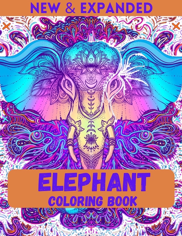 Couverture_Elephant Coloring Book (New & Expanded)