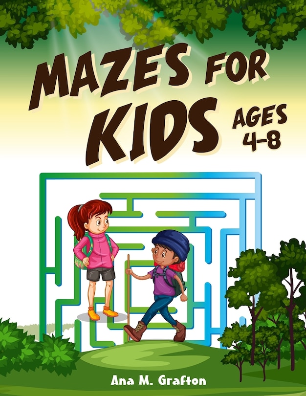 Couverture_Mazes for Kids Ages 4-8