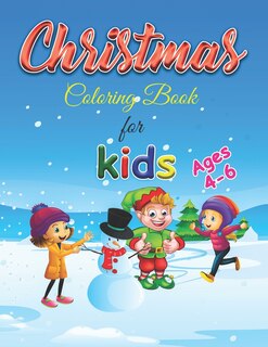 Couverture_Christmas Coloring Book for Kids ages 4-6
