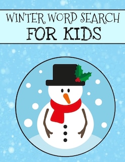 Front cover_Winter Word Search For Kids