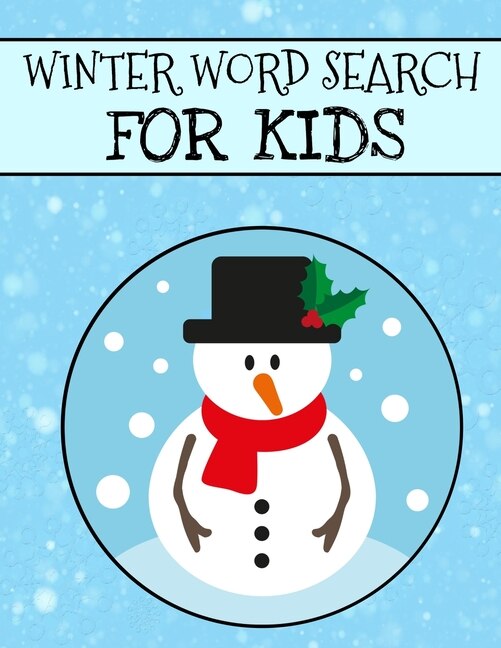 Front cover_Winter Word Search For Kids