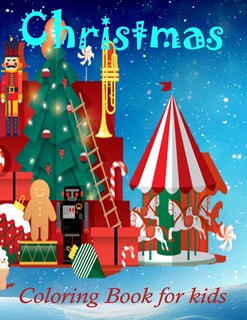 Front cover_Christmas Coloring Book for Kids