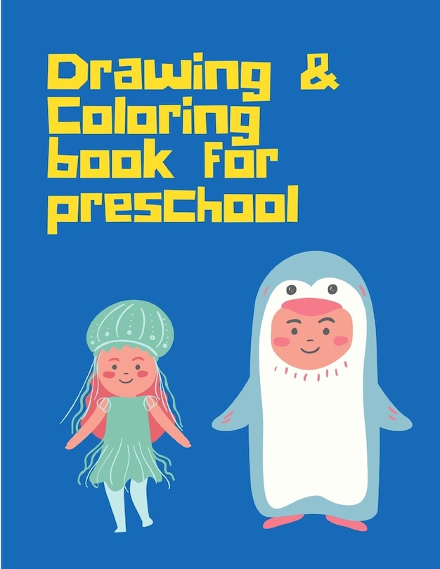 Couverture_Drawing Coloring Book for Preschool