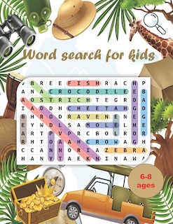 Front cover_Word Search for Kids