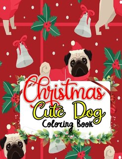 Couverture_Christmas Cute Dog Coloring Book