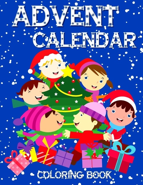 Front cover_Advent Calendar Coloring Book