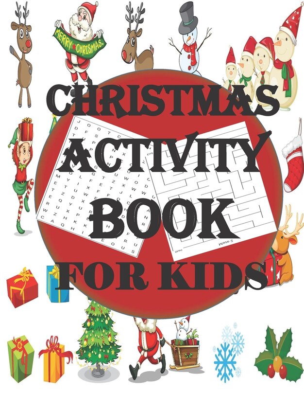 Front cover_Christmas Activity Book for Kids