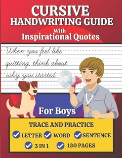 Front cover_Cursive Handwriting Guide For Boys