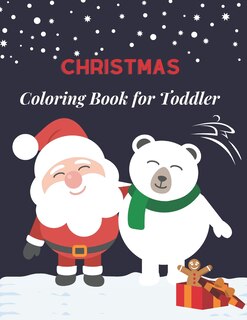 Front cover_Christmas Coloring Book for Toddler