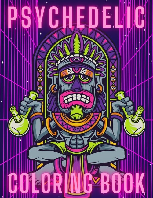 Front cover_Psychedelic Coloring Book