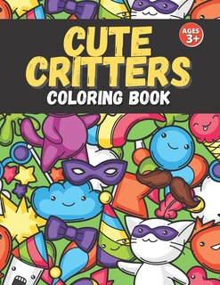 Front cover_Cute Critters Coloring Book