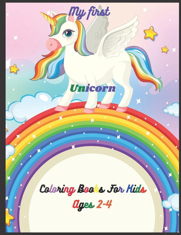 Couverture_My First Unicorn Coloring Books