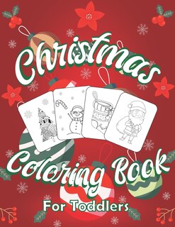 Front cover_Christmas Coloring Book for Toddlers